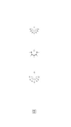 an image of three dots in the middle of a white sheet with words on it