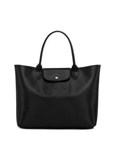 Longchamp Le Pliage City Coated Canvas Tote Long Champ Bag, Longchamp Tote Bag, City Tote Bag, Longchamp Tote, Longchamp Bags, Classic Handbags, Women Accessories Bags, Handle Bag, Longchamp Le Pliage