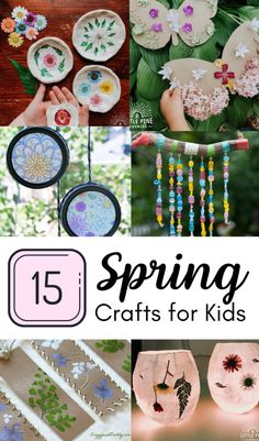 spring crafts for kids that are easy to make