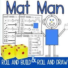 roll and build math game for kids