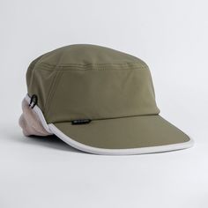 Olive Windproof Cap For Streetwear, Outdoor Visor Cap, Adjustable Windproof Hats For Streetwear, Functional Windproof Hats For Streetwear, Functional Windproof 5-panel Hat, Windproof Baseball Cap For Outdoor Activities, Functional Waterproof Visor Hat, Waterproof Functional Visor Hat, Sporty Baseball Cap For Winter Sports