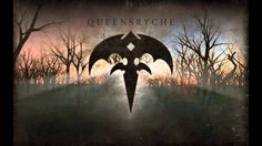 the logo for queensryche's upcoming album, in front of some trees