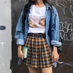 Rok Outfit, Mode Ulzzang, Dad Fashion, Kendall Jenner Outfits, Mode Vintage, Looks Vintage, Retro Outfits