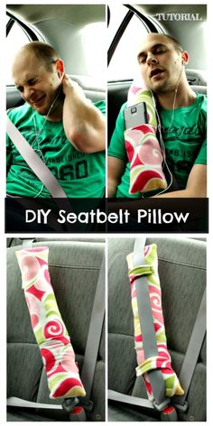 the seat belt pillow is free and easy to use