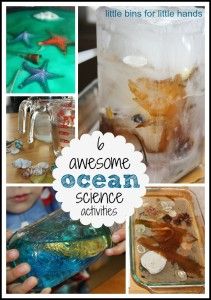 there are pictures of ocean science activities for kids