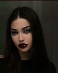 makeup, look, glam, dark makeup, witch, it girl, eye makeup, femme fatale, dark feminine, luxury, boss, fashion, pretty, aesthetic, lookbook #makeup #glam #itgirl #lookbook #look Isabelle Rose, Feminine Makeup, Vampy Makeup, Dark Makeup Looks, Vampire Makeup, Witch Makeup, Makeup Guide, Dark Makeup, Grunge Makeup