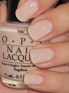 Opi Nail Polish Colors, Natural Nails Manicure, Pedicure Colors, Chic Nail Art, Subtle Nails, Super Nails, Bride Nails, Ideas Nails, Neutral Nails