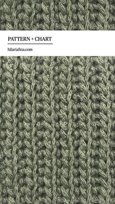 an image of a knitted pattern with text that reads,'free knitting pattern + chart '