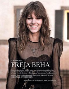 freja hair - Google Search 60s Shag Haircut, 60s Shag, Freja Beha, Freja Beha Erichsen, Shag Haircut, Haircut And Color, Good Hair Day, Grunge Hair