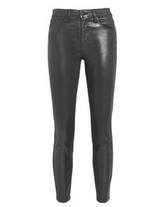 Adelaide Black Leather Pants, BLACK, hi-res Sleek High Rise Leather Pants, Sleek High-rise Leather Pants, Sleek Mid-rise Leather Pants For Work, Leather Pants Black, Mens Leather Pants, Wrap Crop Tops, Black Leather Pants, High Rise Pants, Back Patch