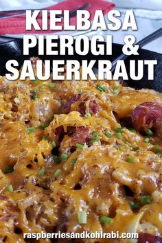 Pierogi And Sauerkraut, Kielbasa And Cabbage Instant Pot, Pierogies And Sauerkraut, Sauerkraut And Brats Recipe, Kiebalsa And Pierogies, Kielbasa Sauerkraut And Pierogies, Kielbasa Pierogies Sauerkraut, Halushki With Kielbasa, Kielbasa And Sauerkraut Skillet