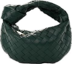 Chic Green Intrecciato Weave Shoulder Bag, Chic Green Shoulder Bag With Intrecciato Weave, Green Woven Leather Bag, Luxury Green Woven Bag, Luxury Woven Green Bag, Green Woven Leather Evening Bag, Green Intrecciato Weave Formal Shoulder Bag, Green Formal Shoulder Bag With Intrecciato Weave, Formal Green Shoulder Bag With Intrecciato Weave