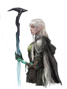 High Elf Character Design, Moon Elves, Elf Characters, D D Character Ideas, Pathfinder Character