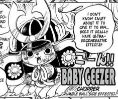 an image of baby geezer comic strip