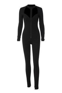 Add edge to your wardrobe with this long sleeve jumpsuit, featuring hollow details and a sleek zipper. Its modern design and unique accents create a standout look perfect for making an impression. Details: Material: SPANDEX Fabric Type: POLYESTER Size (IN) Shoulder Bust Waist Hip Sleeve Length Length S 13.39 31.50-35.43 25.20-29.13 31.50-35.43 25.59 59.45 M 13.78 33.07-37.01 26.77-30.71 33.07-37.01 25.98 60.24 L 14.17 34.65-38.58 28.35-32.28 34.65-38.58 26.38 61.02 High Stretch Long Sleeve Bodysuit With Zipper, High Stretch Long Sleeve Bodysuit With Zipper Closure, Black Long Sleeve Bodysuit With Zipper, Black Long Sleeve Bodysuit With Zipper Closure, Black Stretch Jumpsuits And Rompers With Zipper, Black Stretch Jumpsuits And Rompers With Zipper Closure, Long Sleeve Unitard For Night Out In Winter, Trendy Stretch Jumpsuits And Rompers With Zipper Closure, Fitted Winter Jumpsuits And Rompers With Zipper