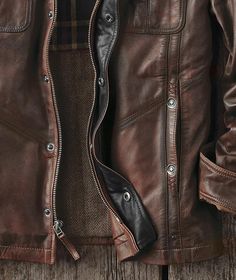 Men's Bend In The Road Lambskin Leather Jacket Leather Jacket Men Style, Lambskin Leather Jacket, Herringbone Tweed, Leather Jacket Men, Lambskin Leather, Leather Coat, Herringbone, Bend, The Road