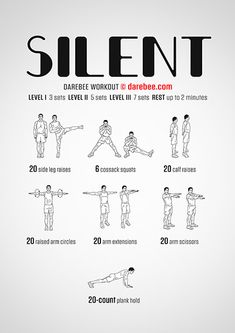 a poster with instructions for how to do an exercise