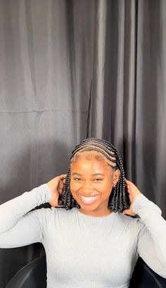 Baddies Hairstyle, African Braids Hairstyles Pictures, Cornrows Natural Hair, Big Box Braids Hairstyles, Goddess Braids Hairstyles, Braided Cornrow Hairstyles, Braids Hairstyles Pictures, Cute Box Braids Hairstyles