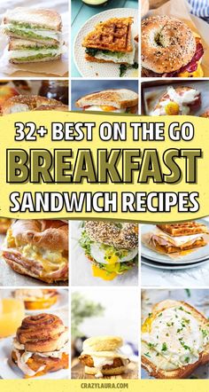 the best on the go breakfast sandwich recipes