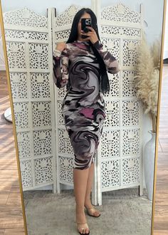 Marble Print Mesh Midi Dress Polyester 95% Spandex 5% Ombre Midi-length Summer Dress, V-neck Maxi Dress With Abstract Print For Party, Elegant V-neck Midi Dress With Abstract Print, Elegant V-neck Maxi Dress With Abstract Print, Eva Dress, V-neck Multicolor Abstract Print Maxi Dress, Marble Print, Polyester Dress, Spandex