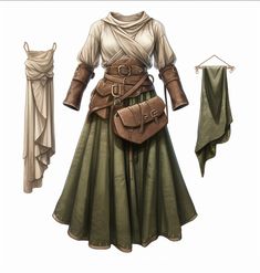 an image of a woman's dress and clothes