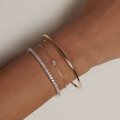 ᡣ𐭩 tt: gloow.giirl Latest Diamond Bracelet Designs, Runway Inspiration, Jewellery Bracelets, Fresh Fashion, Style Goals, Angel Girl, Stacked Jewelry