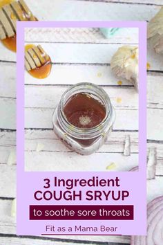 Simple, sweet, and a great remedy for a sore throat! This homemade honey cough syrup needs just 2 ingredients to come together. @fitasamamabear