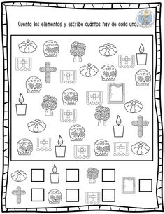 a worksheet with pictures and words to help kids learn how to use spanish