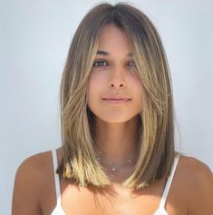 Shoulder Length Hair Cuts, Haircuts For Medium Hair, Haircuts Straight Hair, Mid Length Hair, Face Framing