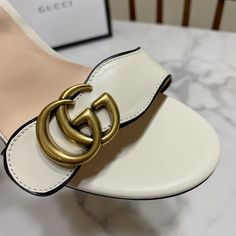 Size: 35-47 It comes with Dust box, Care manual, Tag, and Paper bag.Size Guide: Designer Leather Heels With Logo, Designer White Heels With Buckle Closure, Designer White Flat Heels, Versace Mens Shoes, Balenciaga Mens, Louis Vuitton Men Shoes, White Shoes Women, Gucci Men Shoes, Louis Vuitton Boots