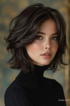 Pixie Long Bangs, Shaved Sides Pixie, Haircuts Women, Long Hair On Top, How To Cut Bangs, Woman Hair, Choppy Bob Hairstyles, Modern Haircuts, Haircut Designs