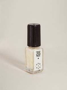 In collaboration with the Met’s “About Time” exhibition, we curated a polish collection inspired by a blurred timeline of fashion history — an exploration of the ornamental through palette, texture, and symbolism.The pack of JH mini polishes introduces four new colors exclusive to the collaboration: Onyx (black), Cameo (cream), Talisman (silver), Deco (gold), plus a mini bottle of our signature opalescent pearl-hued polish, Akoya. J Hannah, Black Cameo, Mini Bottle, Nail Polish Set, Polyethylene Terephthalate, Nail Polish Sets, Nail Polish Collection, Mini Bottles, Fashion History