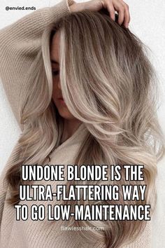 Discover the effortless beauty of undone blonde hair. Embrace a low-maintenance look with these ultra-flattering hairstyles that exude natural charm. Undone Blonde, Grown Out Blonde Hair, Natural Dark Blonde, Beauty Day, Fall Blonde Hair, Medium Blonde Hair, Fall Blonde