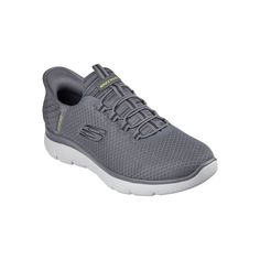 Step into easy-wearing comfort with these Skechers Hands Free Slip-ins™ Summits High Range men's shoes.Click this FOOTWEAR GUIDE to find the perfect fit and more! Step into easy-wearing comfort with these Skechers Hands Free Slip-ins™ Summits High Range men's shoes. Click this FOOTWEAR GUIDE to find the perfect fit and more! FEATURES Skechers Hands Free Slip-ins for an easy fit Exclusive Heel Pillow holds your foot securely in place Skechers Air-Cooled Memory Foam® cushioned comfort insole Mesh Gray Casual Running Shoes With Arch Support, Casual Gray Running Shoes With Arch Support, Casual Walking Shoes With Secure Fit, Casual Walking Shoes With Ortholite Insole And Secure Fit, Casual Sneakers With Arch Support And Secure Fit, Comfortable Casual Walking Shoes, Casual Walking Shoes For Light Sports With Secure Fit, Casual Walking Shoes For Light Sports, Casual Sneakers For Walking