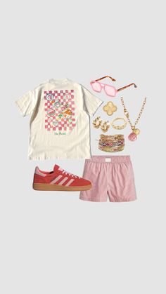 #fashion #outfit Thrift Outfits, Outfit Shuffles, Outfit Layout, Trendy Summer Outfits, Dream Style, Dope Outfits