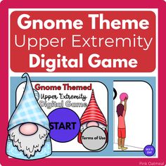 gnome themed game with text that reads gnome theme upper externity digital game,