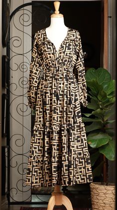 kissed with gold Polyester cold water wash hang dry Casual Gold Dress For Fall, Chic Gold Long Sleeve Maxi Dress, Casual Gold Midi Dress, Gold Maxi Dress For Night Out In Fall, Gold Maxi Dress For Fall Night Out, Live Shop, Magnolia Pearl, Hanging Dryer, Instagram Live