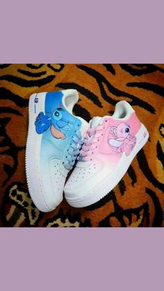 Nike Blazer Outfit, Wallpaper Nike, Custom Af1, Painted Sneakers, Basket Style, Preppy Shoes, Air Force 1 Custom