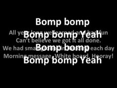 a black and white photo with the words bombbomp written in different languages on it