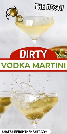 the best dirty vodka martini recipe