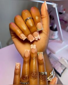 Add Me On Snap, Instagram Add, Hard Nails, Drip Nails, Simple Gel Nails, Colored Acrylic Nails, Girly Acrylic Nails, Cute Acrylic Nail Designs, Simple Acrylic Nails