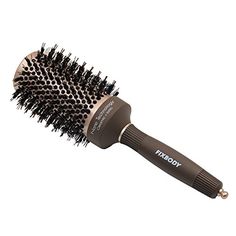 16 Best Round Hair Brushes For Blowouts In 2021 – Reviews & Guide Round Brush For Fine Hair, Hair Brush Round, Round Brush Blowout, Brushes For Hair, Best Round Brush, Brush For Hair, Straightening Hair, Boar Bristle Hair Brush, Huge Hair