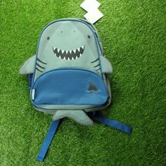 Let Me Know If You Have Any Questions Let Me Know If You Need Any Additional Dimensions Shark Backpack, Kids Accessories, Blue Gray, Let Me Know, Blue Grey, Bag Accessories, Kids Shop, Color Blue, Let Me