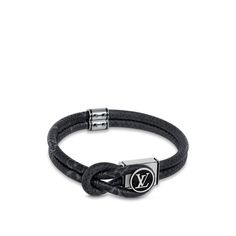 LOUIS VUITTON® - Loop It Bracelet - Eclipse Lv Volt Bracelet, Bracelet Loop, Hermes Bracelet, Expensive Jewelry Luxury, Expensive Jewelry, Louis Vuitton Official, Louis Vuitton Men, Bracelet Collection, Mens Jewelry Bracelet