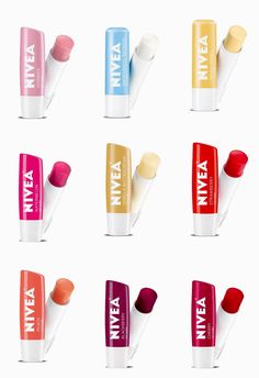 Nivea Lip Balm, Lip Balm Collection, Gloss Labial, Pretty Skin Care, Tinted Lip Balm, Diy Body, Makeup Items, Body Skin Care Routine, Beauty Skin Care Routine