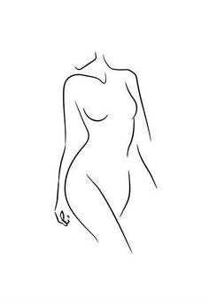 Легкие рисунки для срисовки девушка Line Body Art Drawings, Abstract Nude Art Male, Abstract Silhouette Art, Body Outline Drawing Aesthetic, Women Body Outline Drawing, Body Outline Art, Woman Body Line Art, Female Body Line Art, Feminine Line Art