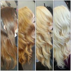 How To: Formula and Steps to Safely Go From Brunette to Blonde From Brunette To Blonde, Going Blonde, Corte Bob, Types Of Hair, Brunette To Blonde, Happy Hair, Beauty Ideas, Hair Photo, Platinum Blonde