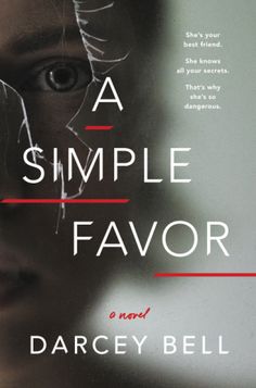 a book cover for a simple flavor by darcy bell, with an image of a woman's face