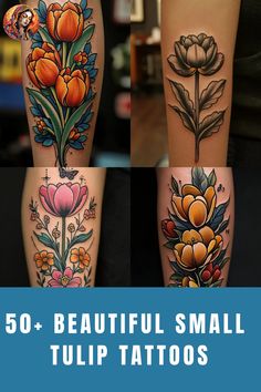 Discover 50+ stunning tulip flower tattoo designs for women with beautiful meanings. Find your perfect tulip ink inspiration today! Beautiful Meaning, Ink Inspiration, Bouquet Arrangements, Tulip Flower, Flower Tattoo Designs