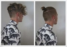 Men's Hair Styles, Halloween Hombre, Pompadour Haircut, Man Bun Hairstyles, Men Haircut Curly Hair, Top Knot Hairstyles, Men Haircut Styles, Boys Long Hairstyles, Corte De Cabelo Masculino